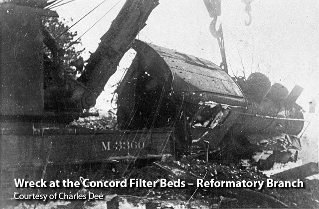 Wreck at the Concord Filter Beds