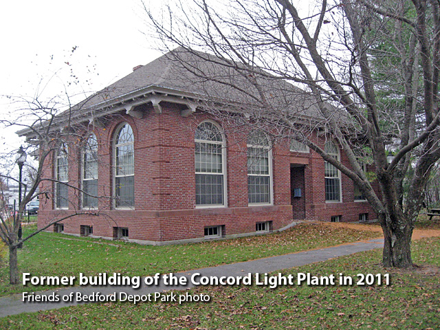 former Concord Light Plant building in 2011