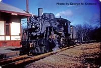 Engine 1451 is running light at Bedford Depot on February 23, 1953.