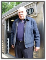 Bob Howe at the Depot Park ribbon cutting ceremony on June 15, 2009