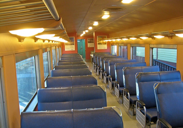 Restored RDC 6211 interior