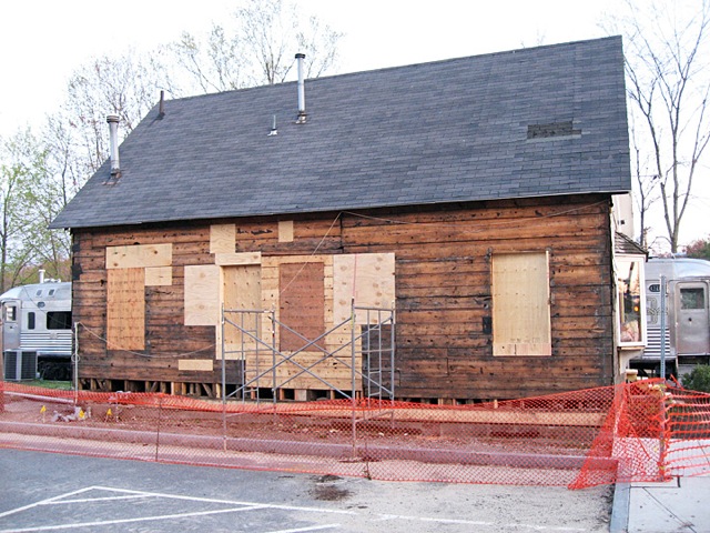 Freight House under renovation 2008