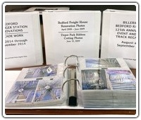 New photo albums in the Freight House archives