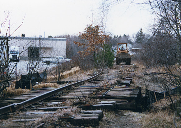 Lexington Branch tracks removed 1992